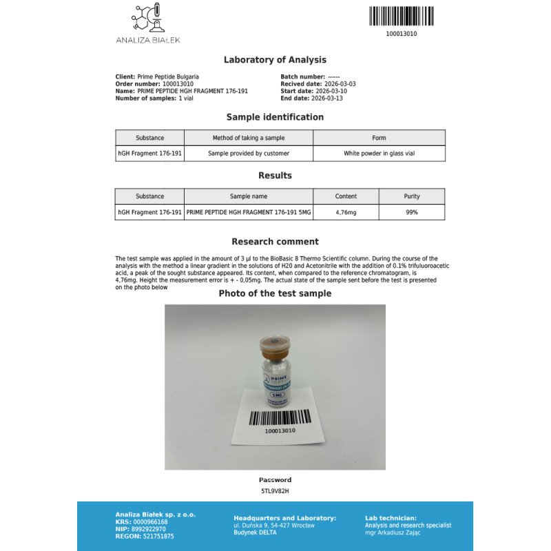 HGH Fragment 176-191 5mg