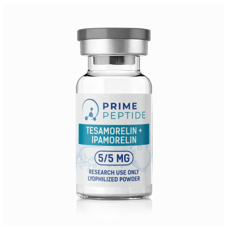 Tesemorelin + Ipamorelin (Blend) 5/5mg